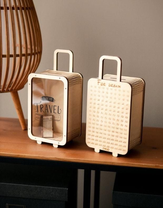 GoalGlobe Bag | Travel PiggyBank/Vault