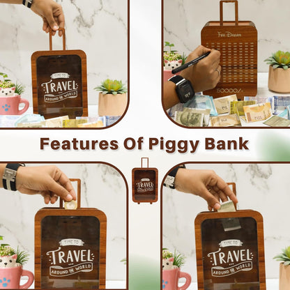 GoalGlobe Bag | Travel PiggyBank/Vault