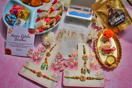 Tyaohar™ | Premium Rakhi Hamper for Bhaiya & Bhabhi