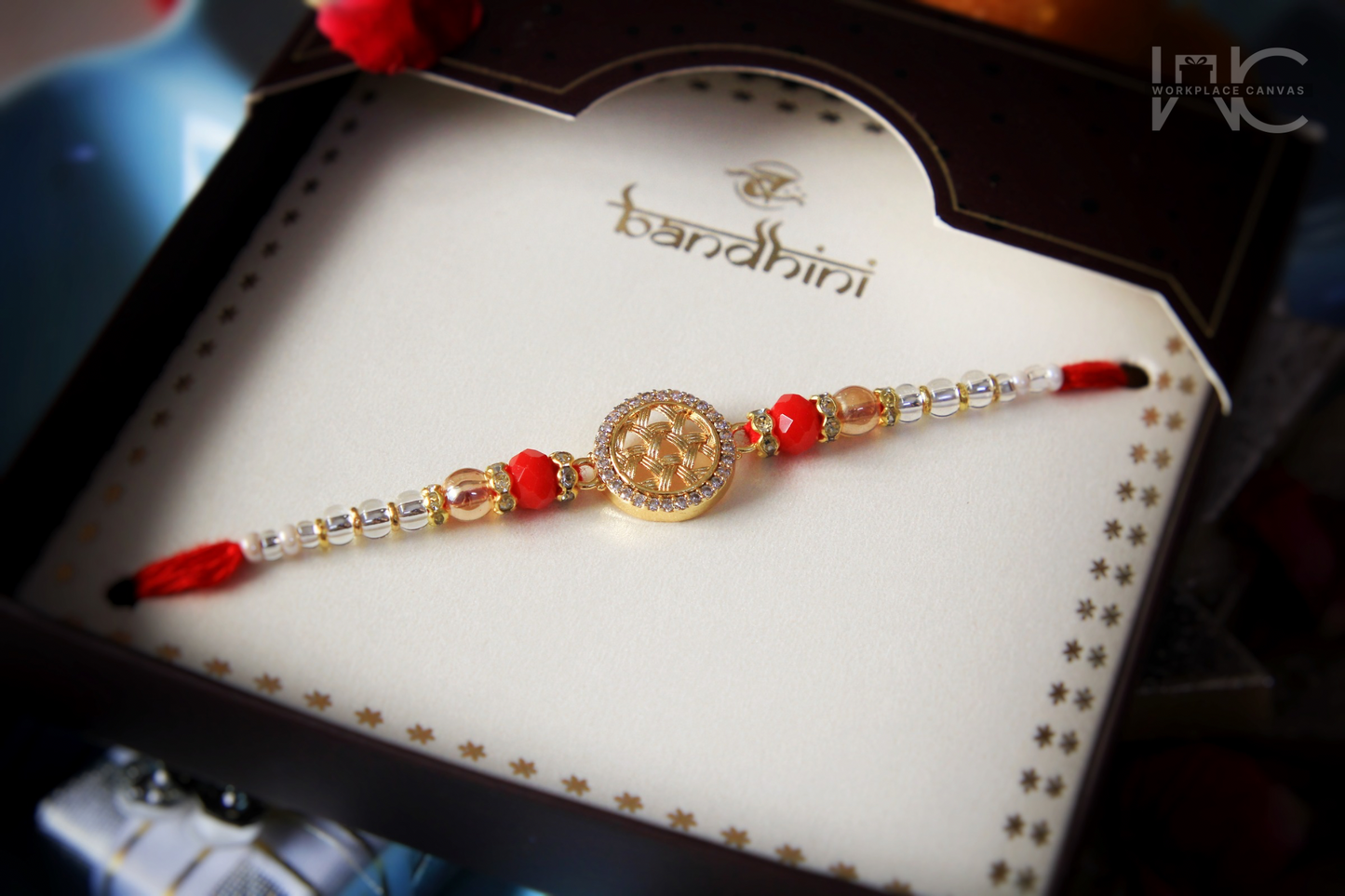 Bandhani Rakhi Gift Box™ | A Classic Ritual, Wrapped in Love