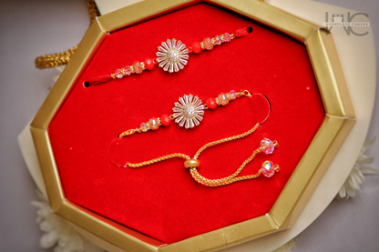 Naksh 1 Rakhi Hamper | Raksha Bandhan Gift Hamper – Bhaiya Bhabhi Premium Festive Set