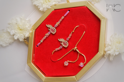 Naksh 2 Rakhi Hamper | Raksha Bandhan Gift Hamper – Bhaiya Bhabhi Premium Festive Set