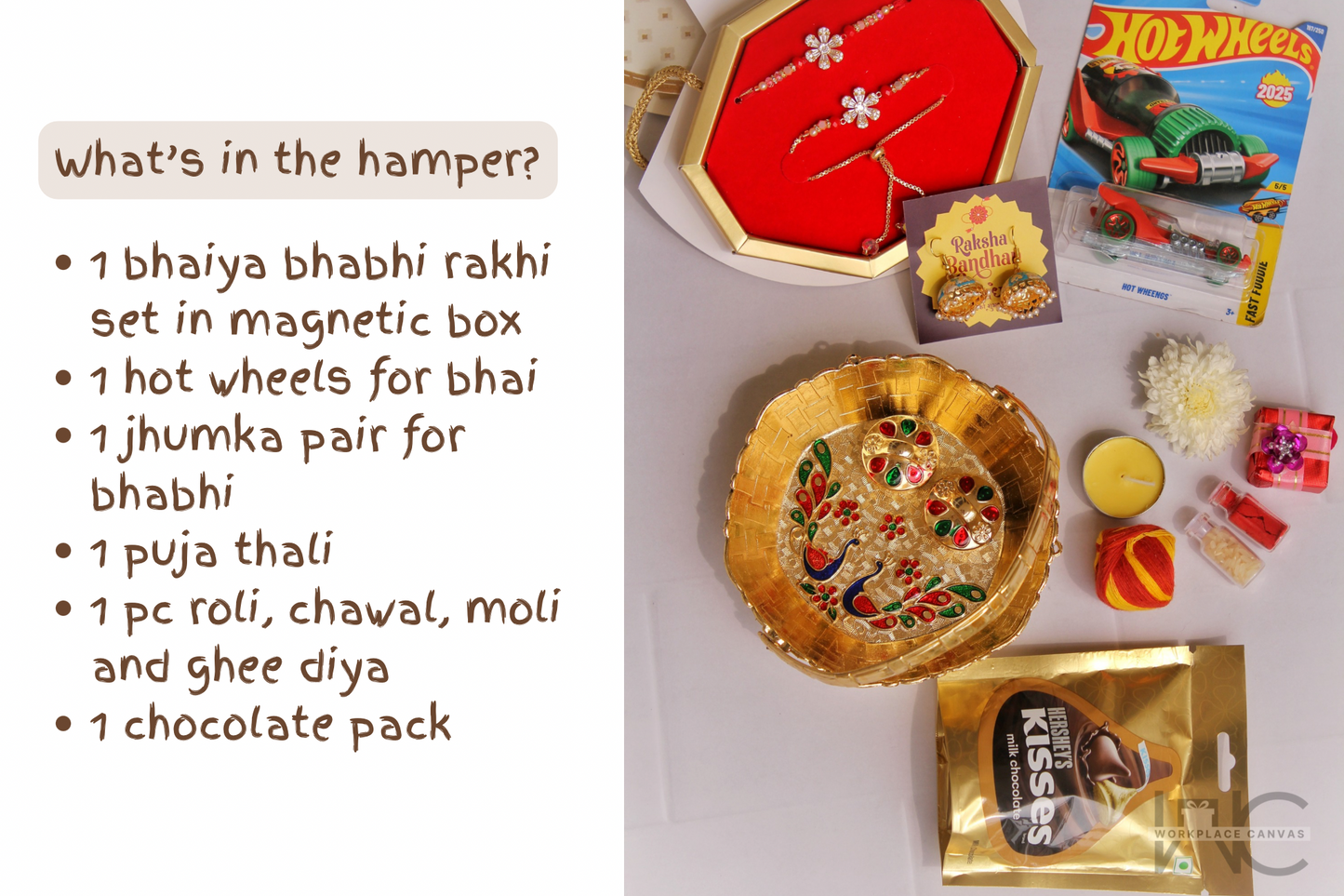 Naksh 3 Rakhi Hamper | Raksha Bandhan Gift Hamper – Bhaiya Bhabhi Premium Festive Set
