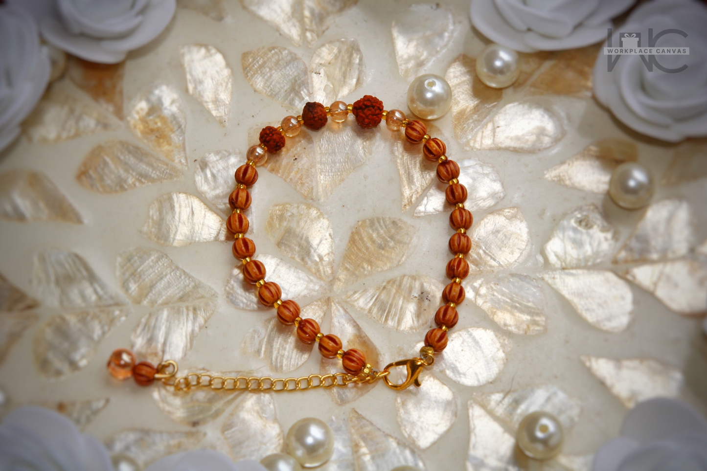 BandhanBox™ | Bracelet Rakhi Gift Box with Roli & Chawal